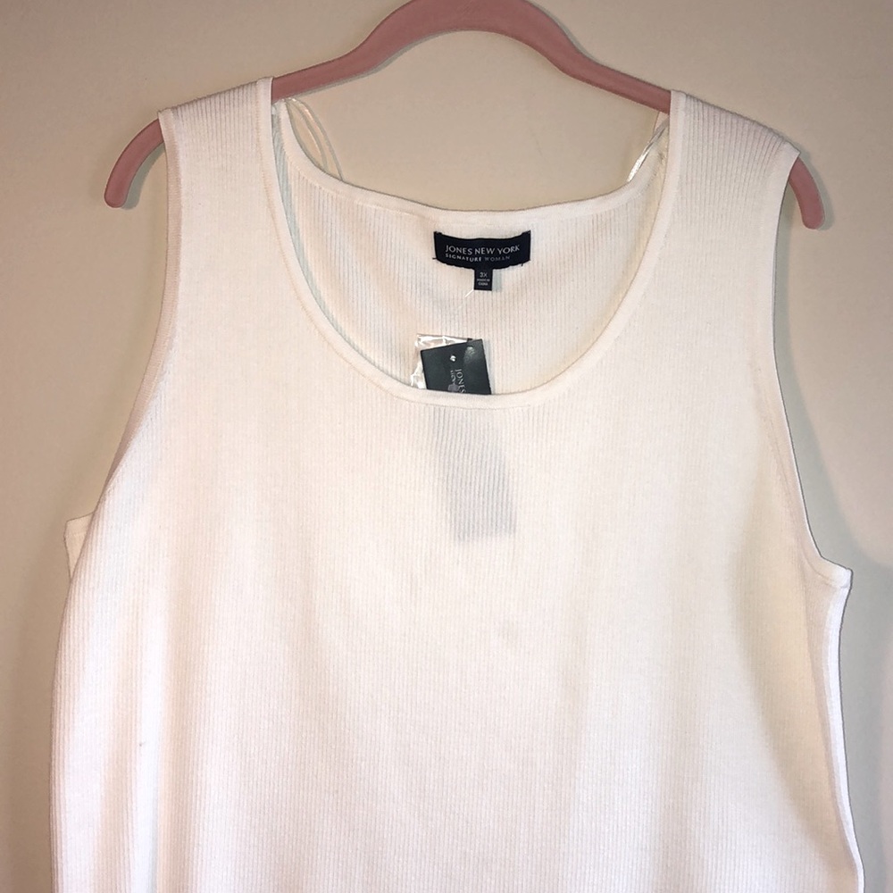 NEW💫Jones New York Women’s sleeveless Plus Sz Top